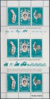 1978 II. Erzsébet trónralépésének 25. évfordulója kisív Mi 513-518 angol és francia kiadás