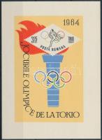 Tokyo Olympics perforated and imperforated set + block Tokiói olimpia fogazott és vágott sor + blokk