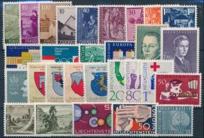 1961-1964 29 db bélyeg, közte teljes sorok