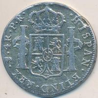 Bolívia 1779. 4R Ag "III. Károly" (13g) T:3 Bolivia 1779. 4 Real "Charles III" (13g) C:F