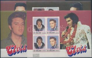 1985 Elvis Presley blokksor Mi 22-25