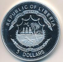 Libéria 2009. 5$ "Nagy Hadvezérek / Attila" multicolor T:PP Tanúsítvánnyal
Liberia 2009. ...