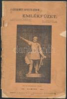 1906 Bp., A kecskeméti Kossuth-szobor, emlékfüzet, 30p