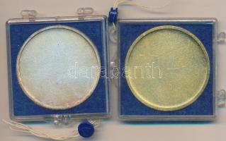 ~1970-1980. "Országos Tervhivatal Törzsgárda" fém és aranyozott fém emlékérem 20 és 30 év ...