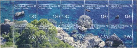 Greetings stamp-booklet, Üdvözlet bélyegfüzet