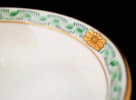 Herendi Apponyi mintás váza, kézzel festett, hibátlan, jelzett, d: 14 cm, m: 14 cm