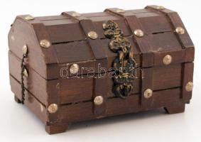 Fa ládika (ékszertartó), 15×11 cm ,m:9 cm