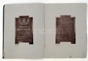 2 db német nyelvű sírkövekkel foglalkozó kiadvány-Maier, Hermann-Wöhr, Carl: Neue Formen der Friedho...