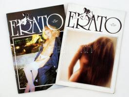 1988 az Erato erotikus-pornográf folyóirat 1. évf. 1-2. száma, papírkötésben, jó állapotban