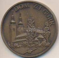 Ausztria DN "Gurki székesegyház" Br emlékérem (40mm) T:1 Austria ND "Gurk Cathedral" Br commemorative medallion (40mm) C:UNC