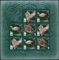 WWF Endangered animals mini sheet, WWF: Veszélyeztetett állatok kisív