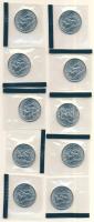 USA 2006D. 1/4$ "Nevada" (10x) egyenként eredeti laminált fólia csomagolásban T:UNC USA 2006D. Quarter Dollar "Nevada" (10x)each one in original laminated packing C:MS-65