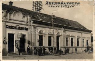 Érmihályfalva, Posta épület, Kígyó patika / post office, pharmacy, photo