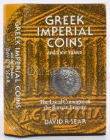 David Sear: Greek imperial coins and their values, the local coinages of the Roman Empire, London, Seaby, 2001. A szerző által dedikált példány!