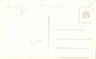 1938 Komárom, Igmándi Keserűvíz szétküldési telepe / mineral water shop, photo (EK)