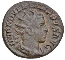 Római Birodalom / Róma / II. Philippus 246-247. Antoninianus Billon (3,78g) T:2- Roman Empire / Rome / Philip II 246-247. Antoninianus Billon IMP M IVL PHILIPPVS AVG / AETER-NIT IMPER (3,78g) C:VF RIC IV 226.