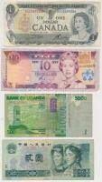 20db-os vegyes külföldi bankjegy tétel, közte Dél-Afrika, Fiji, Indonézia, Nepál T:vegyes 20pcs of various banknotes, including South Africa, Fiji, Indonesia, Nepal C:mixed