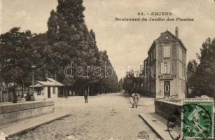 Amiens, Boulevard du Jardin des Plantes, shop of Buvette (wet damage)