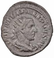 Római Birodalom / Róma / I. Philippus 244-247. Antoniniaus Ag (3,19g) T:2,2- Roman Empire / Rome / Philip I 244-247. Antoninanus Ag IMP M IVL PHILIPPVS AVG / ANNONA AVGG (3,19g) C:XF,VF RIC IV 28c