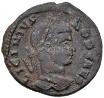 Római Birodalom / Arles / II. Licinius 320-321. AE3 Br (2,65g) T:2- Roman Empire / Arles / Licinius II 320-321. AE3 Br LICINIVS NOB CAES / CAESARVM NOSTRORVM VO - TIS - V - Q A (2,65g) C:VF RIC VII 221