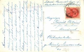 1942 Budapest XIV. Őrnagy utcai iskola, Szent István szobra, photo