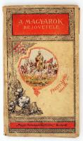 1895 A magyarok bejövetele. Feszty Árpád körképe. Feszty Árpád festménye után metszette Morelli Gusztáv. Bp., Könyes Kálmán Magyar Irodalmi és Könyvkereskedő Rt. Magyar, német, francia és angol nyelvű kísérőszöveggel, helyenként későbbi ragasztással, kis szakadásokkal. Kopott, gazdagon díszített, festett vászonkötésben.
