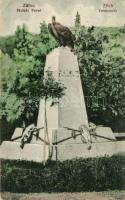 Zilah, Turul-szobor / statue (EK)