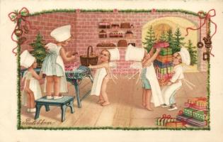 Angels, August Rökl, Vienne Nr. 1435. litho s: Pauli Ebner