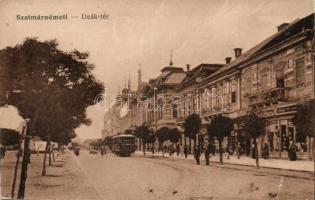 Szatmárnémeti, Deák tér, villamos / square, tram (EB)