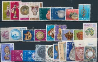 Europa CEPT 14 sets + 1 individual value, Europa CEPT 14 klf sor + 1 önálló érték