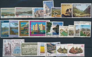 Europa CEPT 11 sets + 1 individual value, Europa CEPT 11 klf sor + 1 önálló érték