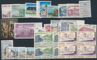 Europa CEPT 1978-1979 10 sets + 3 individual values, Europa CEPT 1978-1979 10 klf sor + 3 klf önálló érték