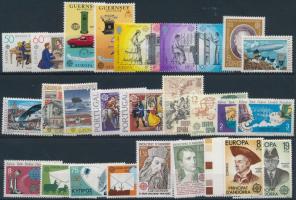 Europa CEPT 1979-1980 11 sets + 1 individual value, Europa CEPT 1979-1980 11 klf sor + 1 önálló érték