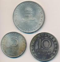 1948. 5Ft Ag "Petőfi" + 10Ft Ag "Széchenyi" + 20Ft Ag "Táncsics" "...