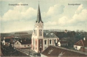 Szentgotthárd, Evangélikus templom; kiadja Wellisch Béla