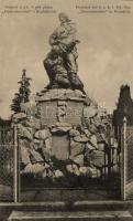 Rozberice, Rozberitz; Pomník c.a.k. 4. pes. pluku 'Deutschmeister' / military monument