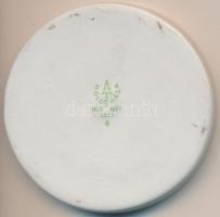 1982. "VIII. Női Kézilabda Világbajnokság" jelzett hollóházi porcelán emlékérem (63mm) T:2