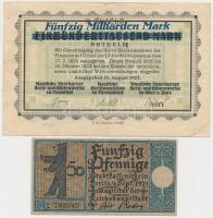 Németország / Weimari Köztársaság 1918-1923. 10db klf szükségpénz T:vegyes
Germany / Weimar Republi...