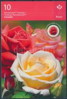 Roses self-adhesive stampbooklet Rózsák öntapadós bélyegfüzet