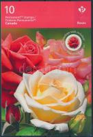 Rózsák öntapadós bélyegfüzet, Roses self-adhesive stampbooklet