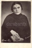 Várnai Zseni  munkásmozgalmi költőnő, Strelisky fotó; Világosság Rt. (r)