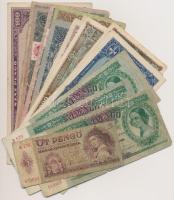 45db-os vegyes magyar pengő bankjegy tétel T:vegyes