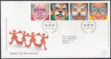 Hopes for the future set FDC A jövő reménységei sor FDC-n