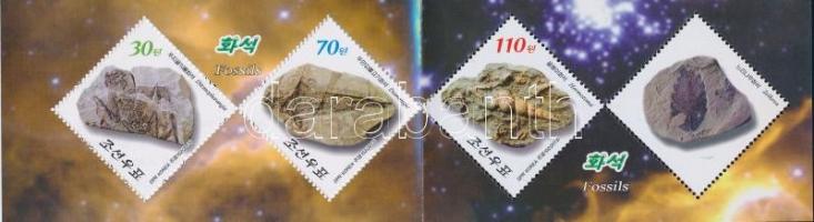 Prehistoric fossils stampbooklet Őskori leletek bélyegfüzet