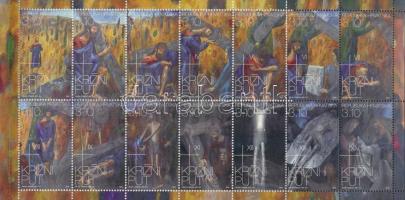 Easter stamp-booklet Húsvét bélyegfüzet