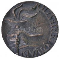 Kiss Nagy András (1930-1997) ~1970. "Kossuth Könyvkiadó - Kiváló Terjesztő" fém emlékérem ...