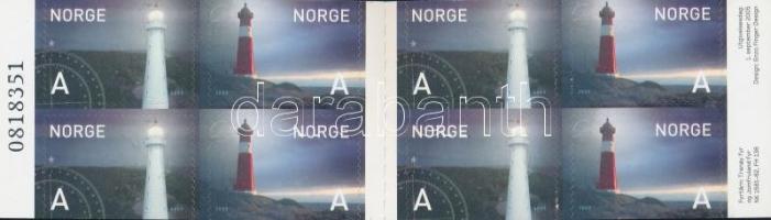 Világítótornyok bélyegfüzet Lighthouses stamp-booklet