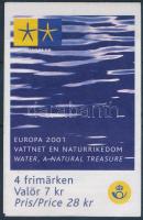 2001 Europa CEPT bélyegfüzet Mi MH 276 (2232-2235)