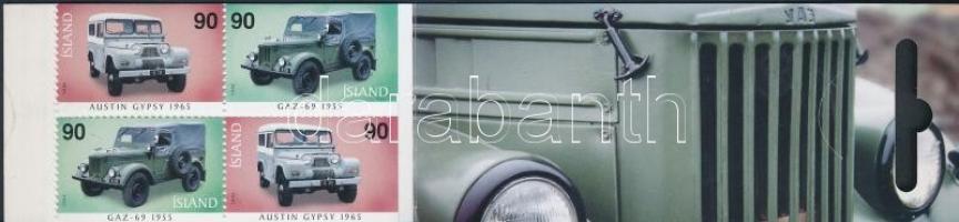 Terepjáró autók bélyegfüzet Off-road vehicles stamp booklet