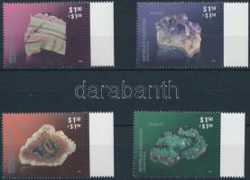 2012 Ásványok ívszéli sor Mi 3466-3469